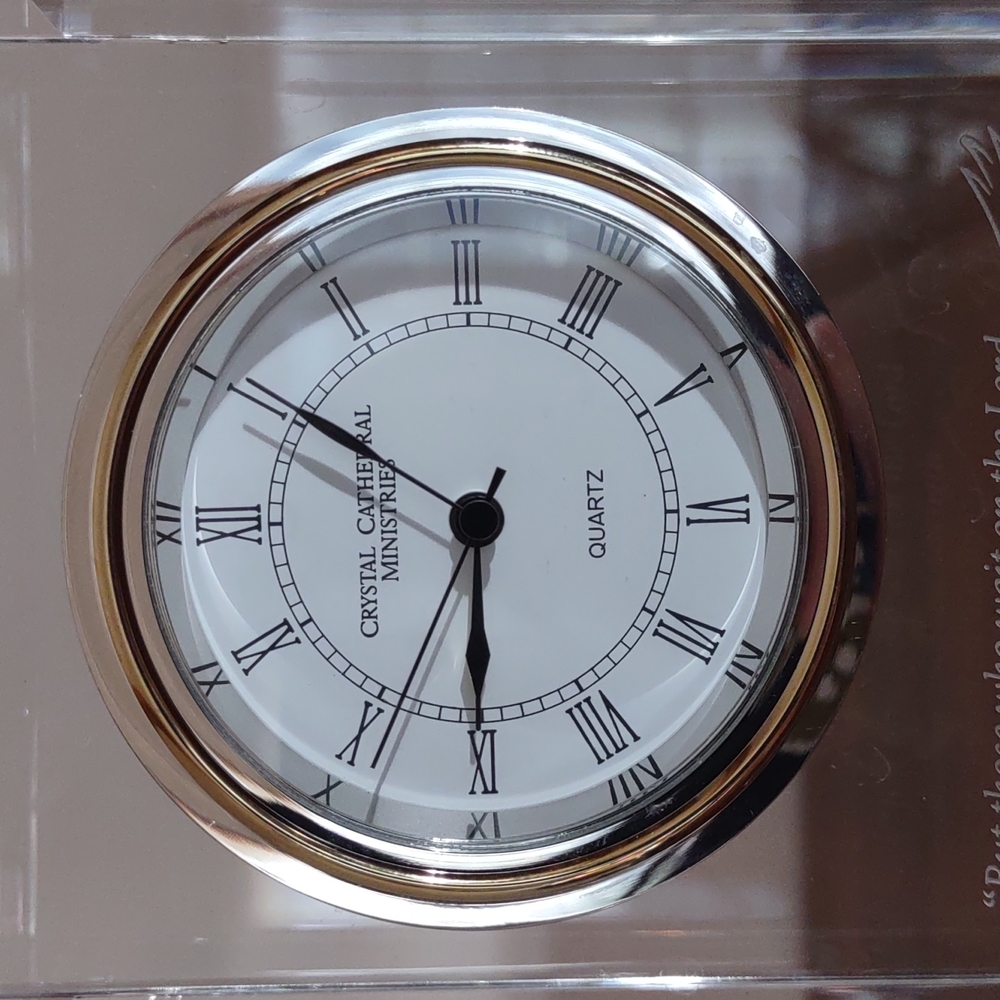 Crystal clock - Picture 2 of 6
